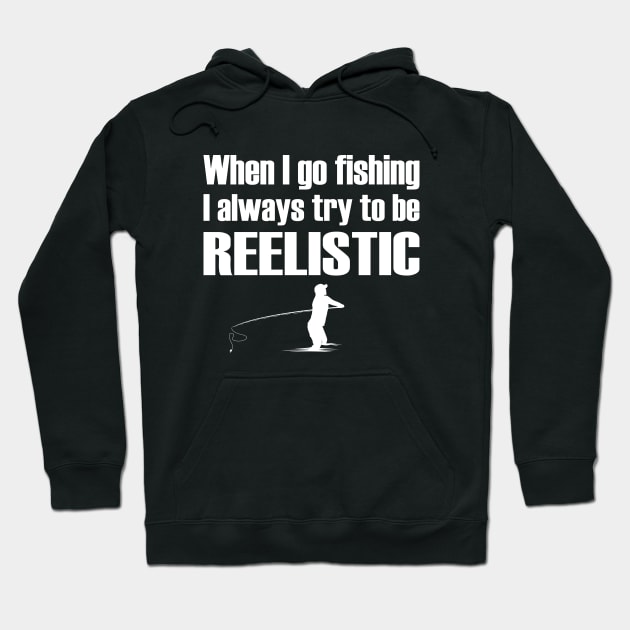 Be Reelistic Hoodie by Magniftee